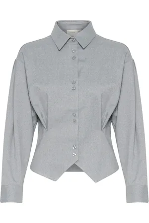 Gestuz Mujer, Blusas y Camisas, Gris, Talla: M