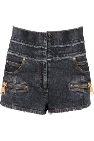 Balmain Mujer, Pantalones cortos, Negro, Talla: XS