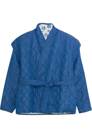 The New Society Mujer, Chaquetas, Azul, Talla: S
