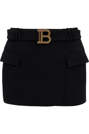 Balmain Mujer, Faldas, Negro, Talla: S