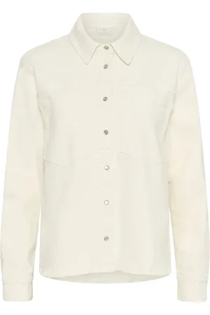 Kaffe Mujer, Chaquetas, Blanco, Talla: S