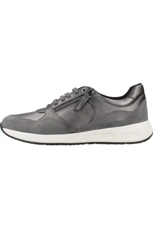 Geox Mujer, Zapatos, Gris, Talla: 38 EU