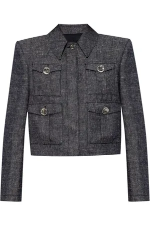 Givenchy Mujer, Chaquetas, Azul, Talla: M