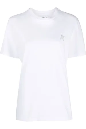 Golden Goose Mujer, Camisetas, Blanco, Talla: S