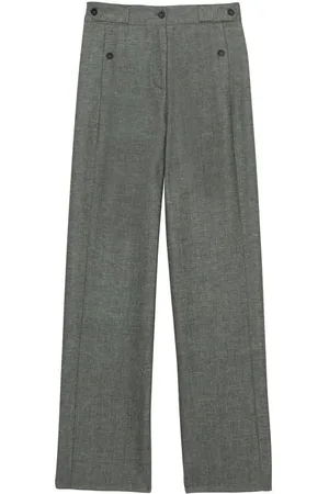 Inès de la Fressange Mujer, Pantalones, Gris, Talla: XS