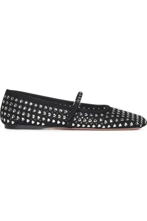 Amina Muaddi Mujer, Zapatos, Negro, Talla: 40 EU