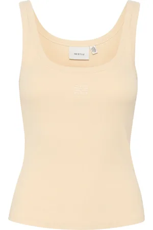 Gestuz Mujer, Camisetas, Amarillo, Talla: L