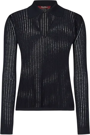 Max Mara Mujer, Camisetas, Negro, Talla: L
