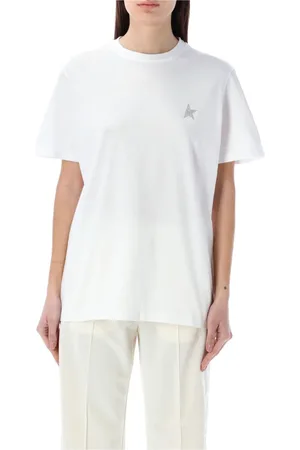 Golden Goose Mujer, Camisetas, Blanco, Talla: L