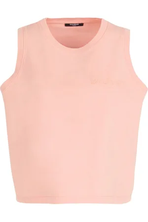 Balmain Mujer, Camisetas, Rosa, Talla: XL