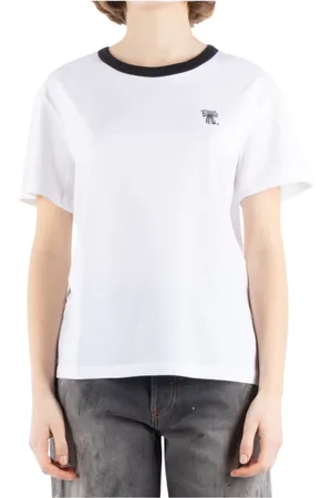 Acne Studios Mujer, Camisetas, Blanco, Talla: L