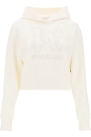 Palm Angels Mujer, Sudaderas, Blanco, Talla: M