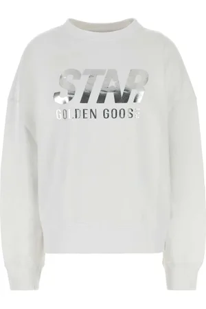Golden Goose Mujer, Sudaderas, Blanco, Talla: M