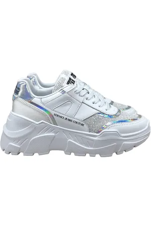 VERSACE Mujer, Zapatos, Blanco, Talla: 37 EU