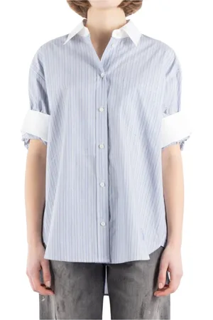 Acne Studios Mujer, Blusas y Camisas, Azul, Talla: L