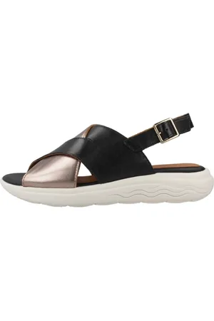 Geox Mujer, Zapatos, Negro, Talla: 39 EU