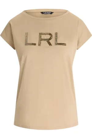 Ralph Lauren Mujer, Camisetas, Marrón, Talla: M