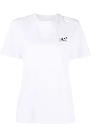 Golden Goose Mujer, Camisetas, Blanco, Talla: L