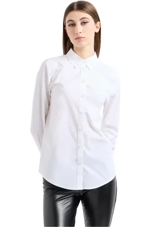 Armani Exchange Mujer, Blusas y Camisas, Blanco, Talla: L
