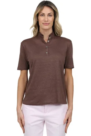 Gran Sasso Mujer, Camisetas, Marrón, Talla: L
