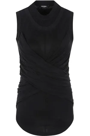 Balmain Mujer, Camisetas, Negro, Talla: XS