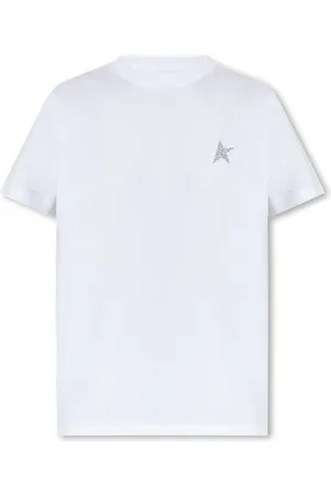 Golden Goose Mujer, Camisetas, Blanco, Talla: L