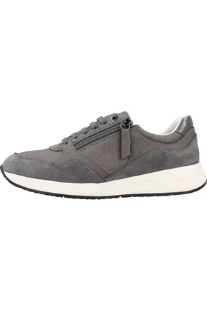 Geox Mujer, Zapatos, Gris, Talla: 39 EU