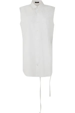 ANN DEMEULEMEESTER Mujer, Blusas y Camisas, Blanco, Talla: L