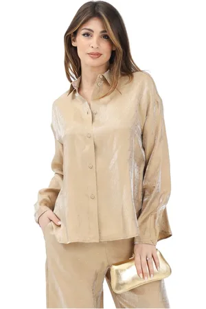 Armani Exchange Mujer, Blusas y Camisas, Amarillo, Talla: XL