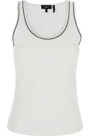 THEORY Mujer, Camisetas, Blanco, Talla: S