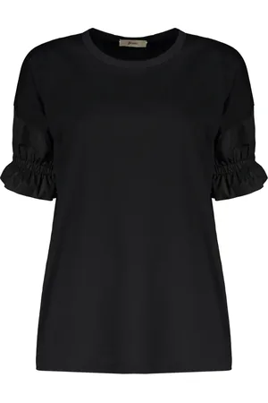 HERNO Mujer, Camisetas, Negro, Talla: XS