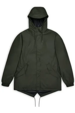 Rains Mujer, Chaquetas, Verde, Talla: S