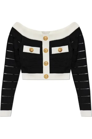 Balmain Mujer, Blusas y Camisas, Negro, Talla: S