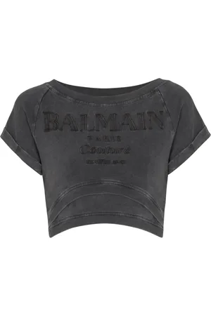 Balmain Mujer, Camisetas, Gris, Talla: XS