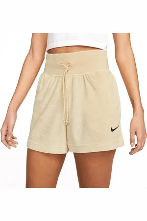 Nike Mujer, Pantalones cortos, Amarillo, Talla: S
