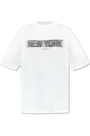 ANINE BING Mujer, Camisetas, Blanco, Talla: S
