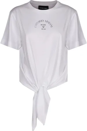 Emporio Armani Mujer, Camisetas, Blanco, Talla: M