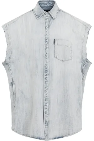 Balenciaga Mujer, Camisas, Azul, Talla: M