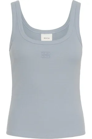 Gestuz Mujer, Camisetas, Azul, Talla: L