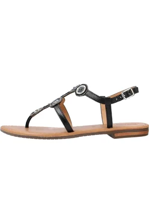 Geox Mujer, Zapatos, Negro, Talla: 38 EU