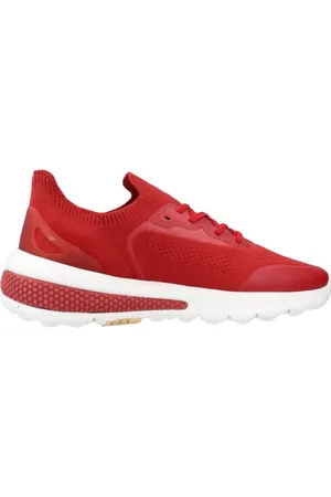 Geox Mujer, Zapatos, Rojo, Talla: 38 EU