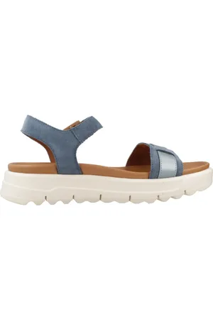 Geox Mujer, Zapatos, Azul, Talla: 37 EU