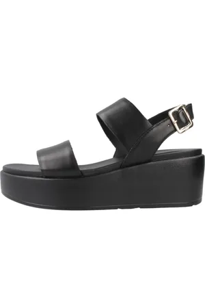 Geox Mujer, Zapatos, Negro, Talla: 40 EU