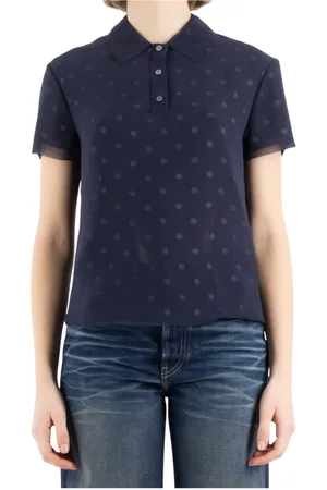 Acne Studios Mujer, Camisetas, Azul, Talla: S