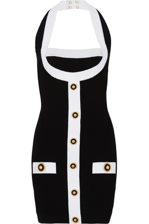 Balmain Mujer, Vestidos, Negro, Talla: S
