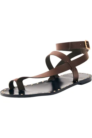 ALOHAS Mujer, Zapatos, Marrón, Talla: 35 EU
