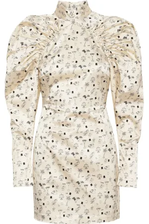 ROTATE Mujer, Vestidos, Blanco, Talla: M