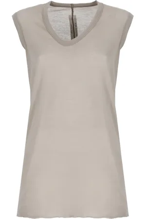 Rick Owens Mujer, Camisetas, Gris, Talla: M
