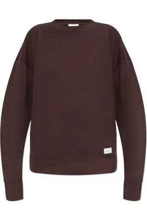 Saint Laurent Mujer, Sudaderas, Marrón, Talla: L