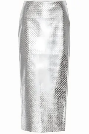 ROTATE Mujer, Faldas, Gris, Talla: M